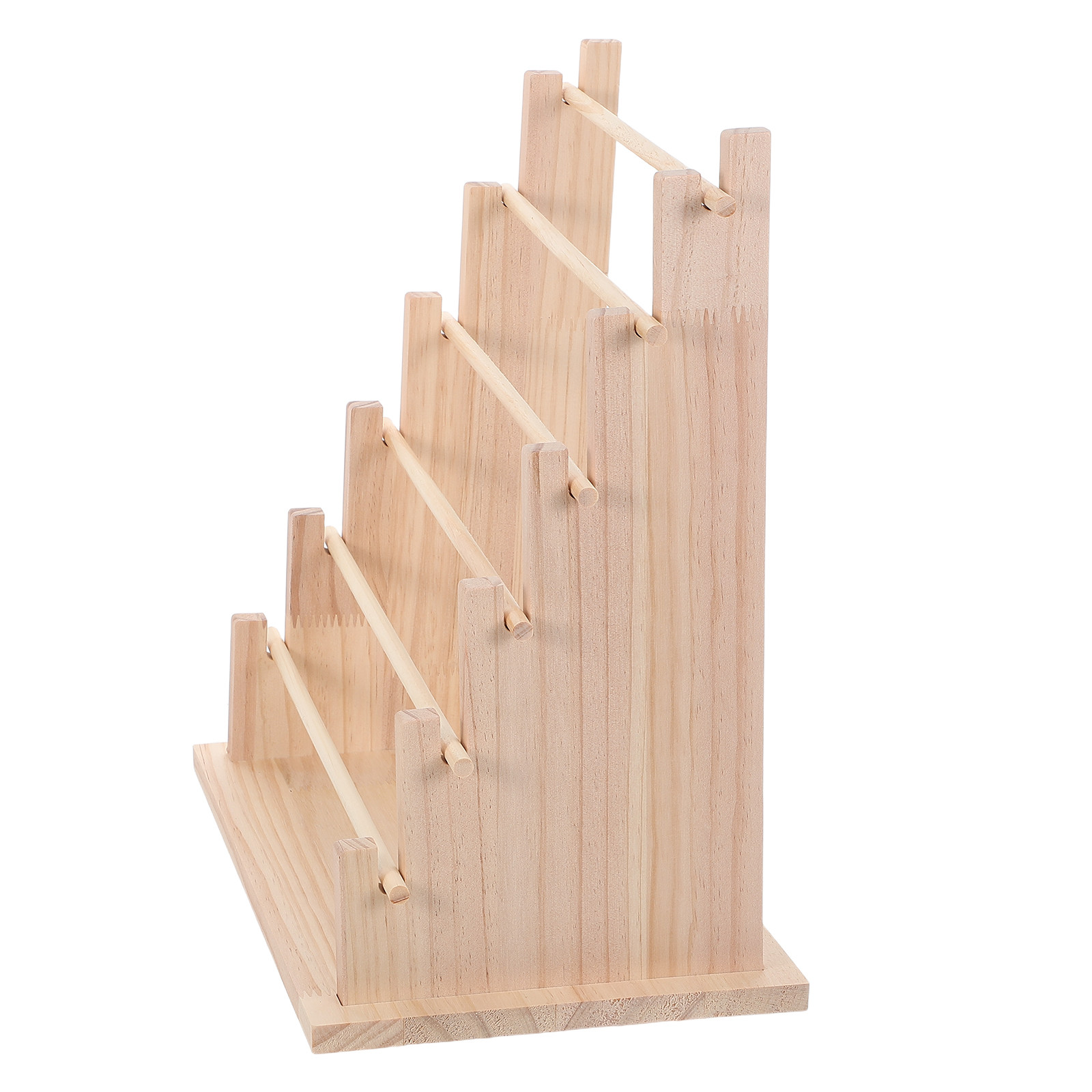 The Florist Supply Shop - Wooden Ribbon Storage Rack 6 Tier
