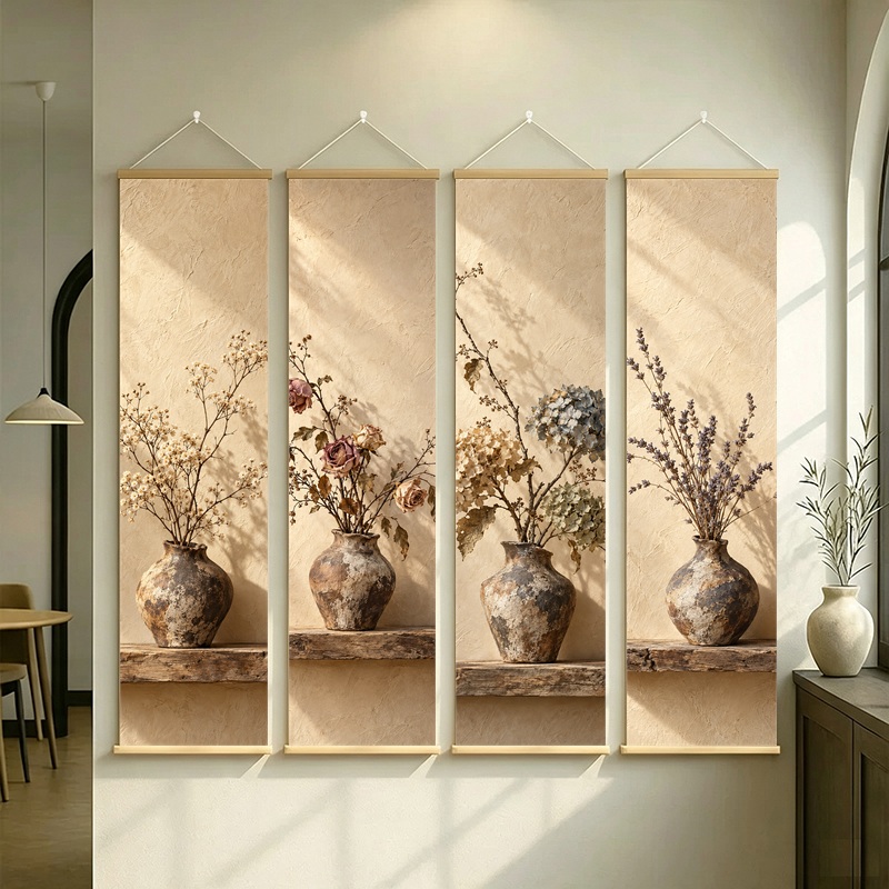 Baby Breath Dried - Wall Art Dried Baby Breath and