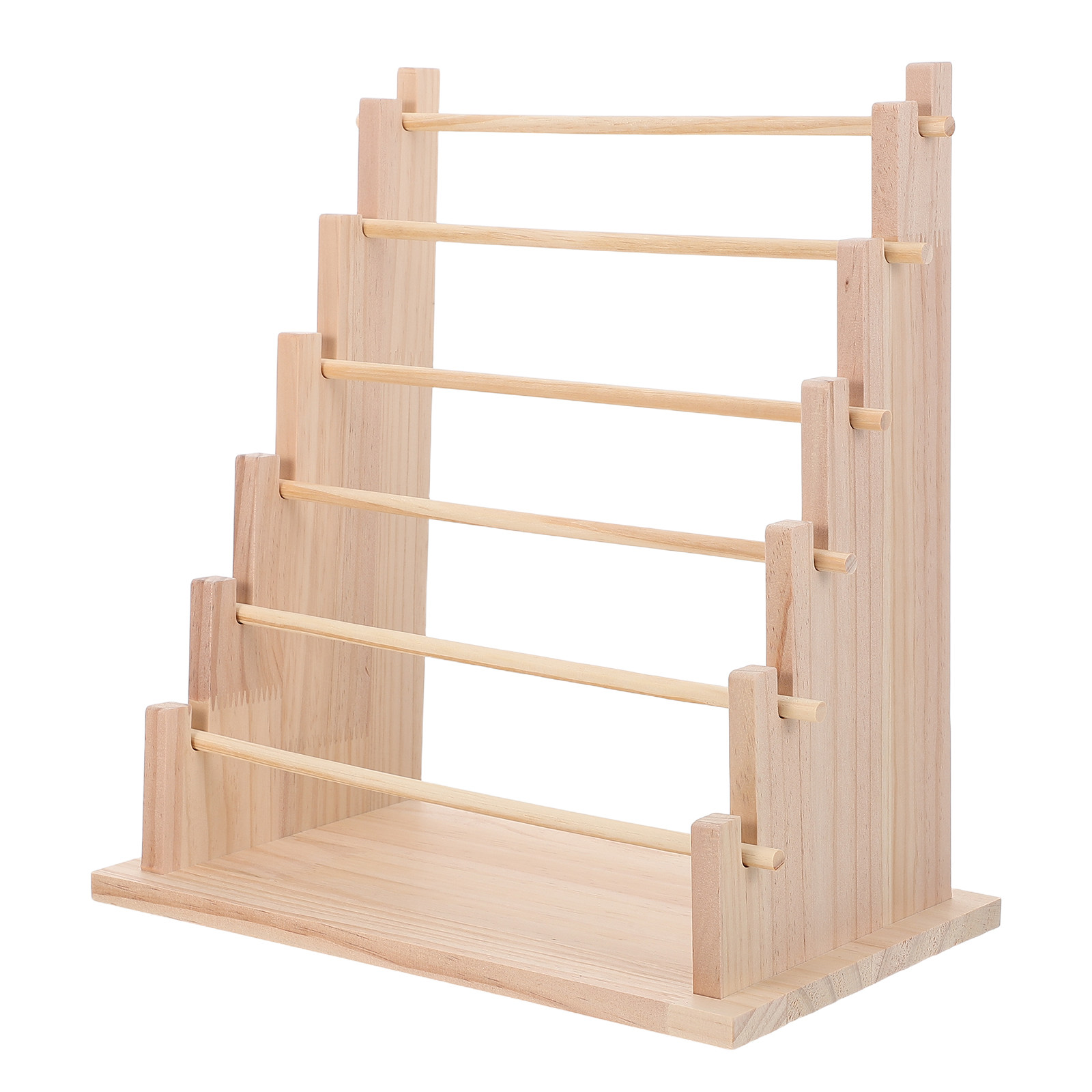Wooden Ribbon Storage Rack 6 T - огляд і ціна The Florist Supply Shop