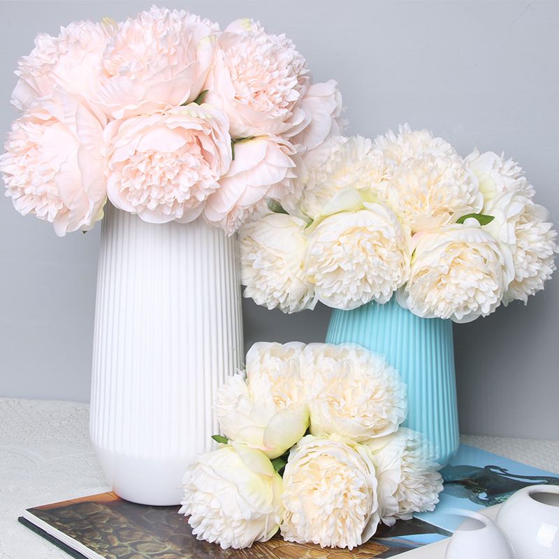 1 Bouquet 5 Heads Artificial P - огляд і ціна Floral Foam Oasis