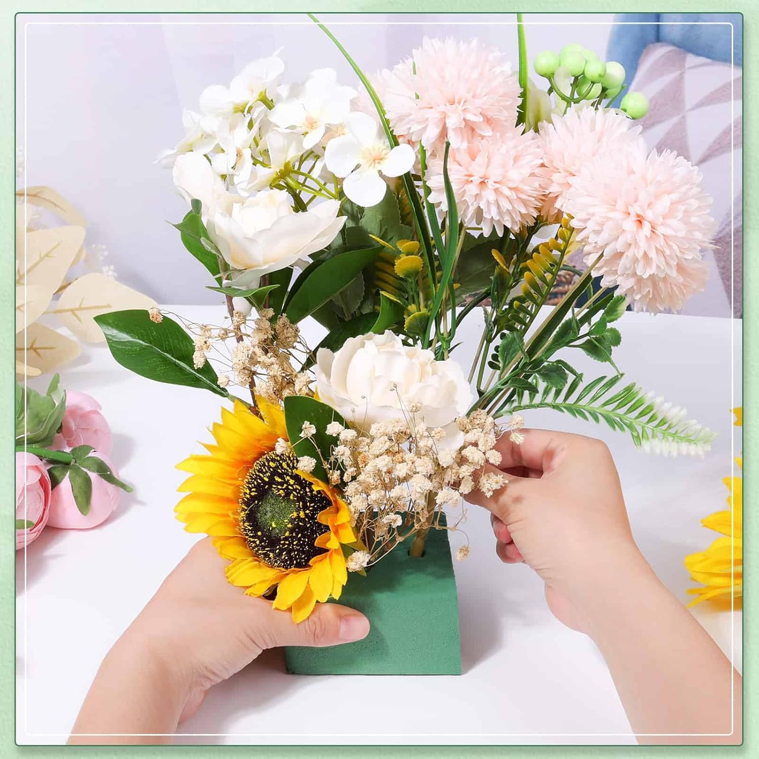 Green Floral Foam Block DIY Fl - огляд і ціна Floral Foam Oasis