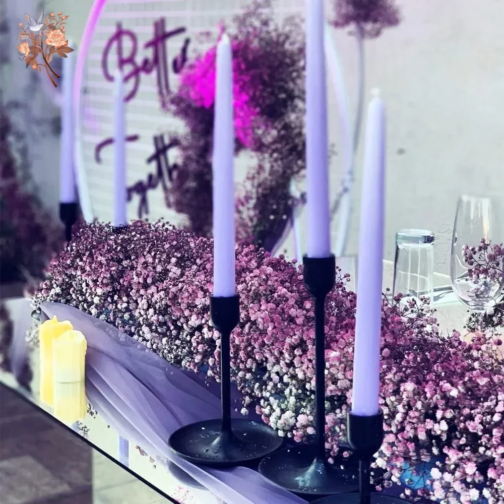 Real Touch Purple Gypsophile 8 - огляд і ціна Baby Breath Dried