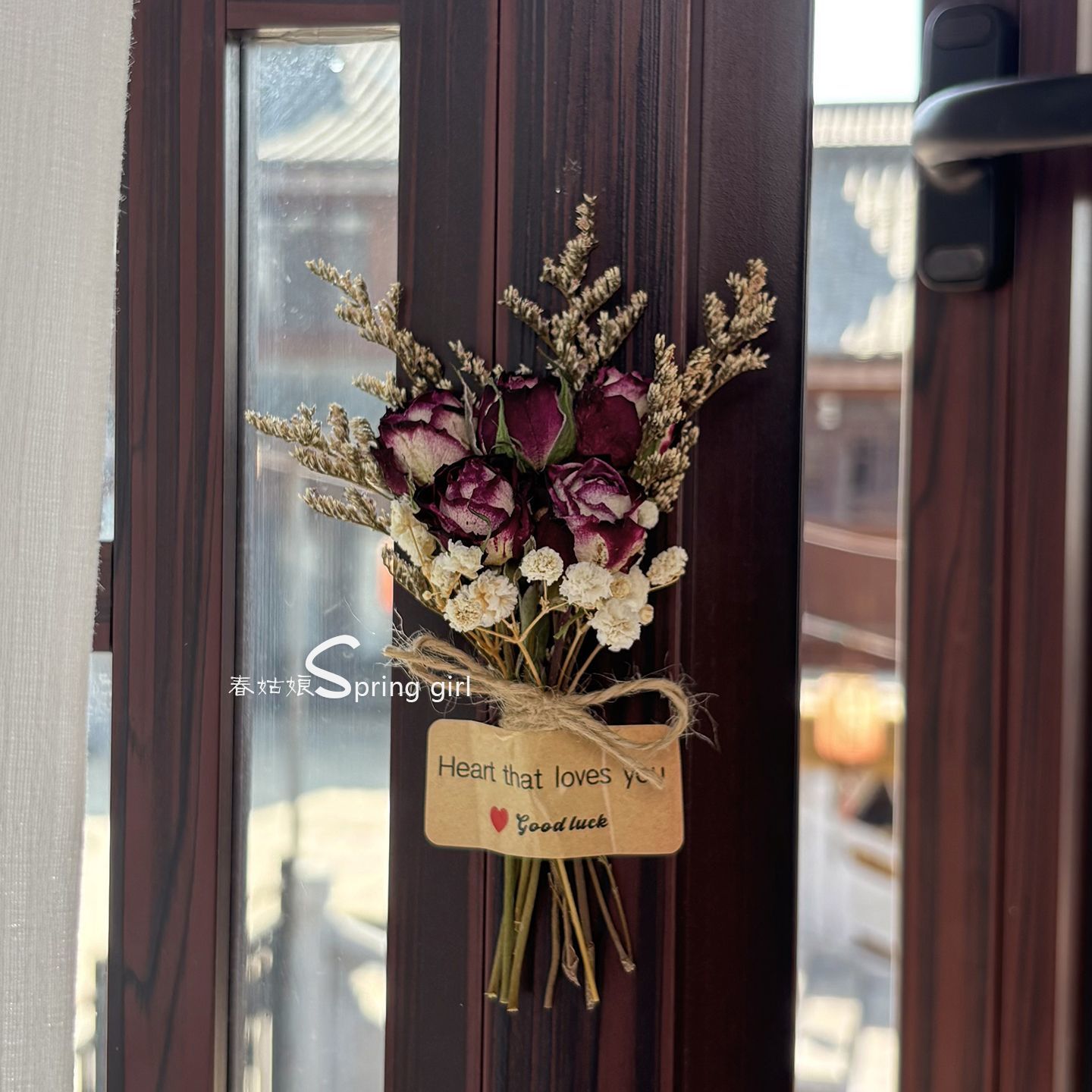 Mini Dried Flower Bouquet Natu - огляд і ціна Baby Breath Dried