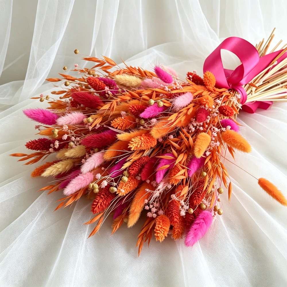 Colorful Dried Flower Pampas B - огляд і ціна Baby Breath Dried