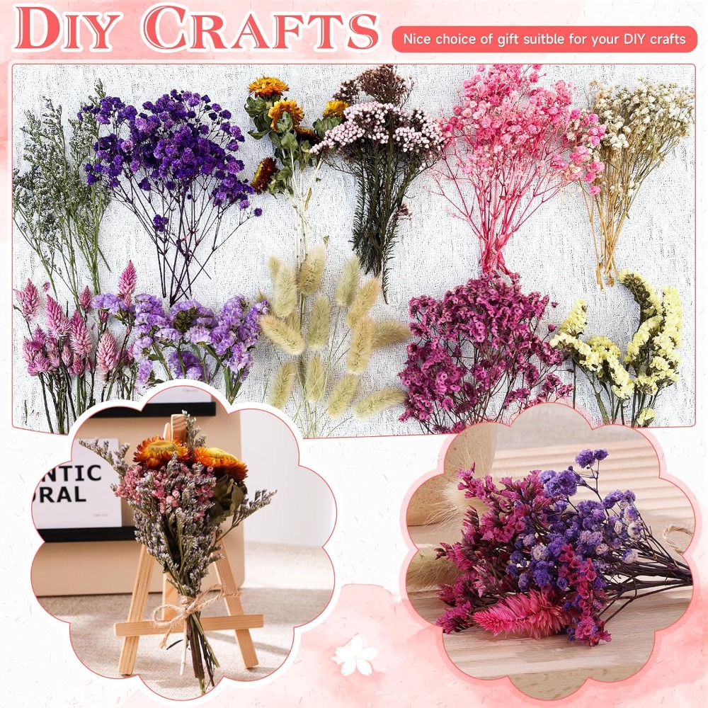 DIY Small Bouquet Mini Dried B - огляд і ціна Baby Breath Dried