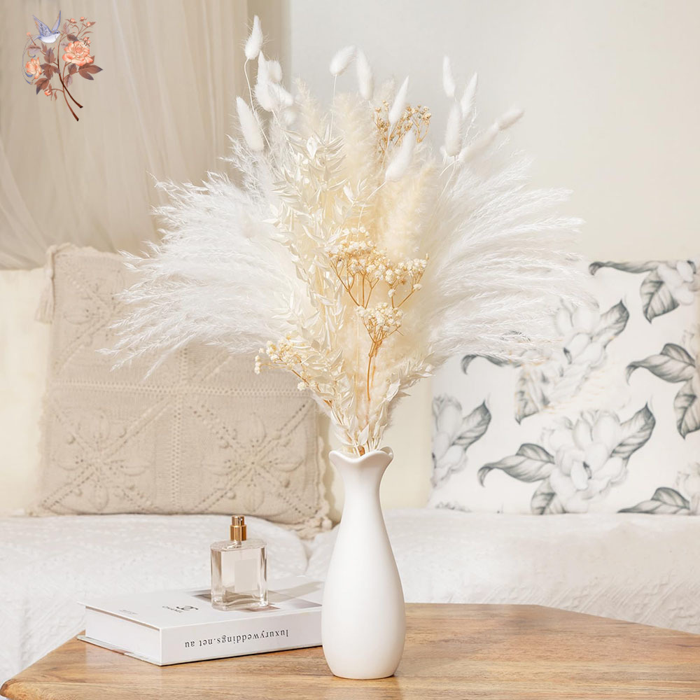 40pcs White Natural Dried Flow - огляд і ціна Baby Breath Dried