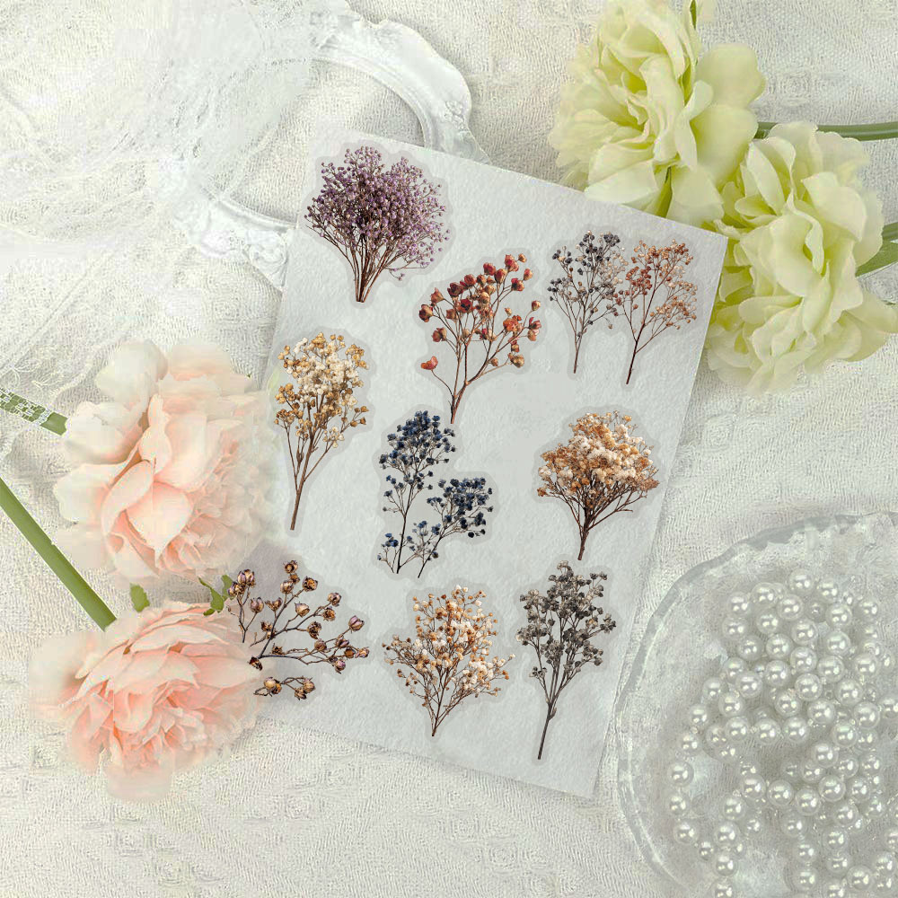 50 Pcs Vintage Dried Baby‘s Br - огляд і ціна Baby Breath Dried