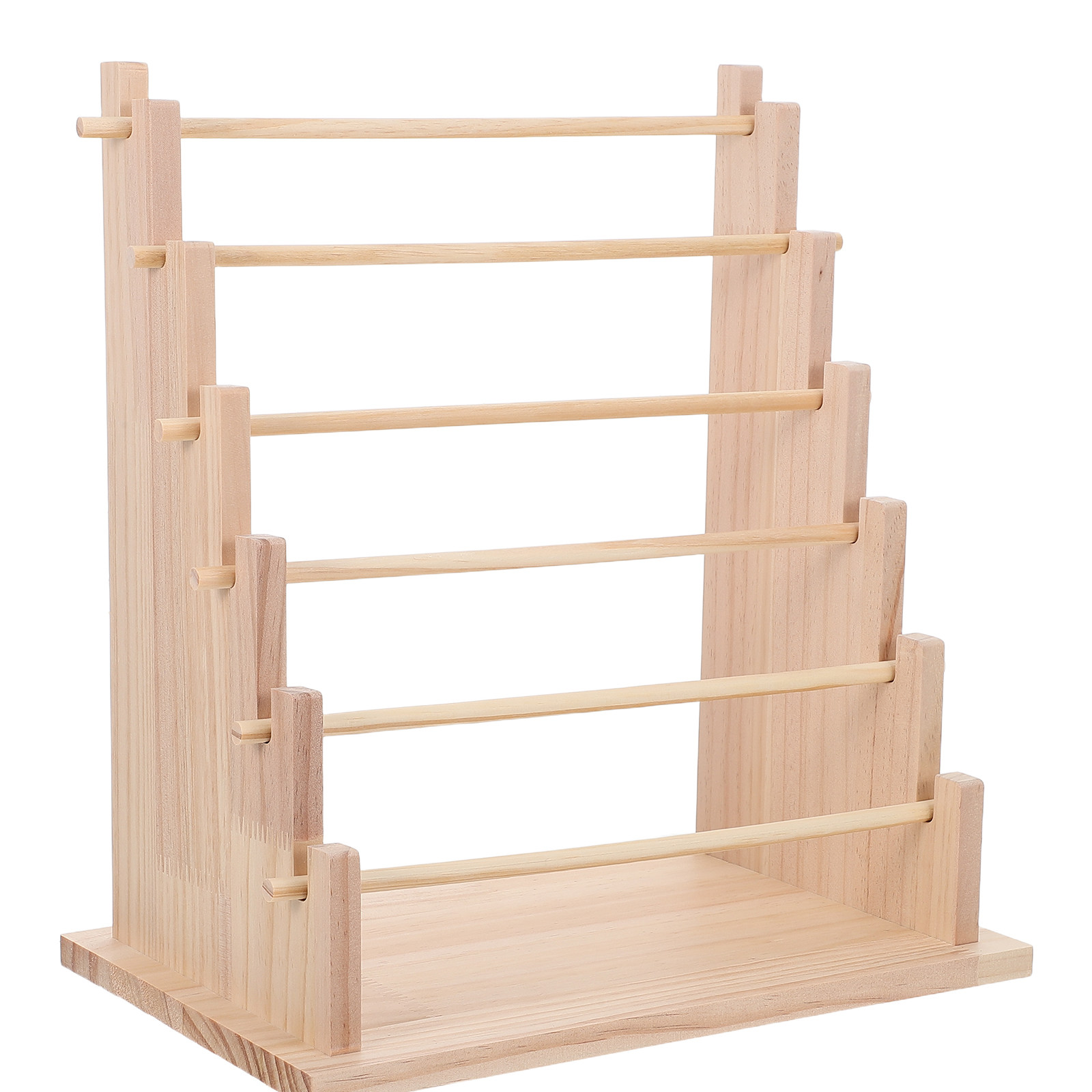 6 Tier Wooden Ribbon Storage R - огляд і ціна The Florist Supply Shop