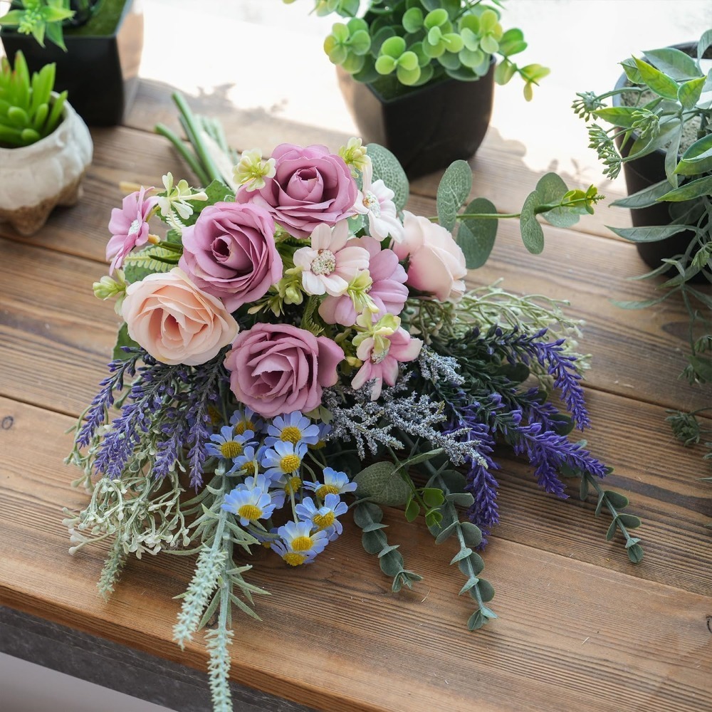 Bouquets of dried roses and ba - огляд і ціна Baby Breath Dried