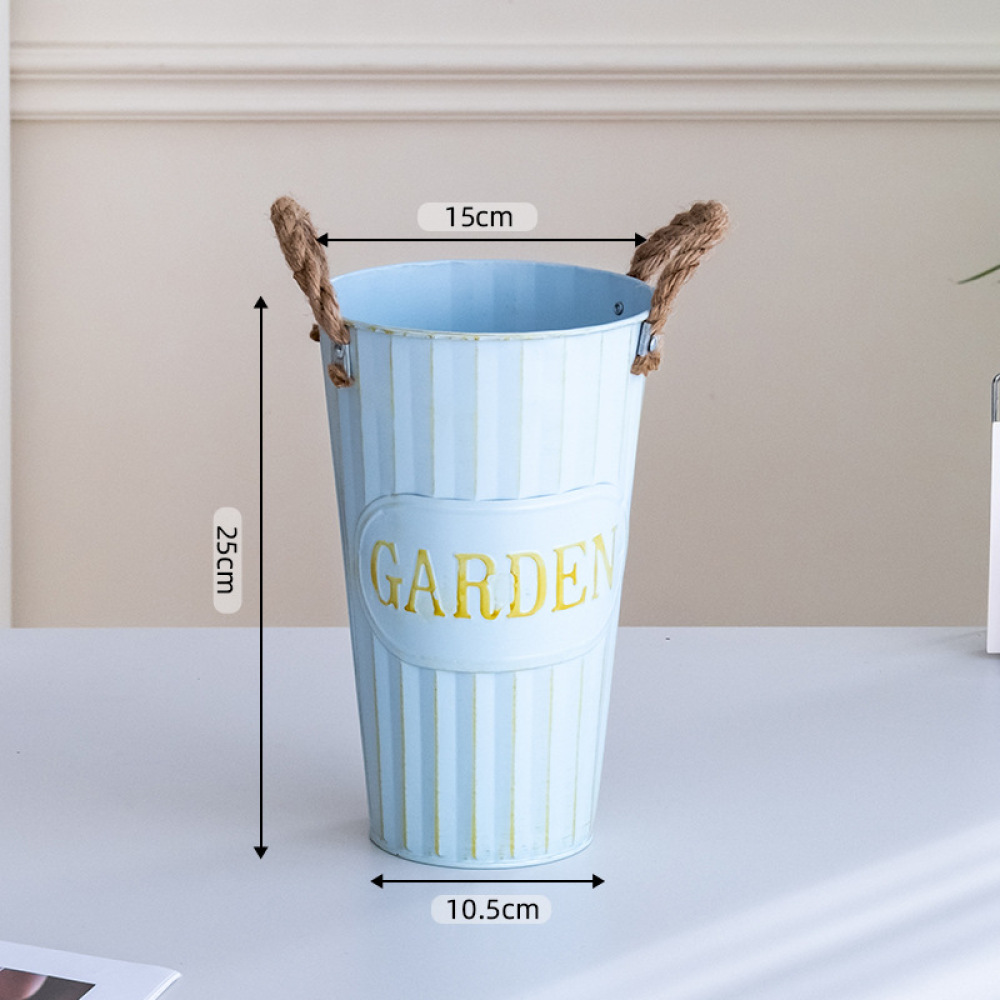 Pastoral Iron Plant Pot Decora - огляд і ціна The Florist Supply Shop